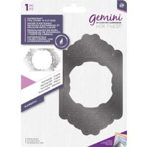 Gemini FoilPress - Foil Stamp 'N' Cut Die - Normandy Frame
