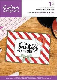 Crafter's Companion - Clear Stamp - Santa's Favourite
