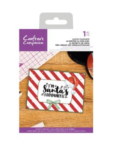 Crafter's Companion - Clear Stamp - Santa's Favourite