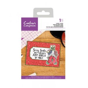 Crafter's Companion - Clear Stamp - Sorry Santa