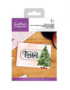 Crafter's Companion - Clear Stamp - Tinsel In A Tangle