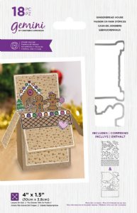 Crafter's Companion - Stamp & Die Set - Gingerbread House