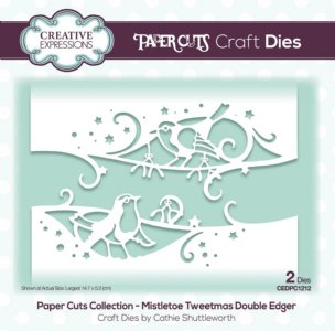 Creative Expressions - Dies - Mistletoe Tweetmas Double Edger Craft Die