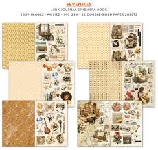Ciao Bella - Junk Journal & Ephemera Book - Seventies