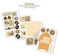 Ciao Bella - Junk Journal & Ephemera Book - Seventies