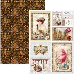 Ciao Bella - A4 Creative Pad - Chocolate Wanderlust
