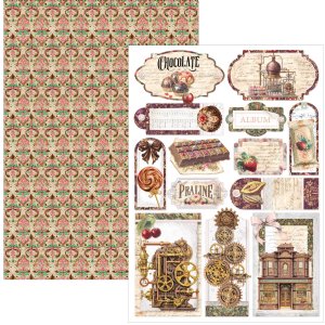 Ciao Bella - A4 Creative Pad - Chocolate Wanderlust
