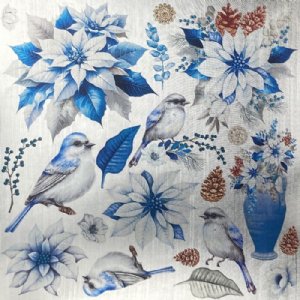 Ciao Bella - 6X6 Deluxe Paper - Elegance Of Blue