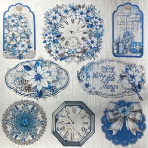 Ciao Bella - 6X6 Deluxe Paper - Elegance Of Blue