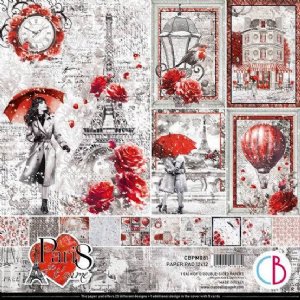 Ciao Bella - 6X6 Deluxe Paper - Je T'aime