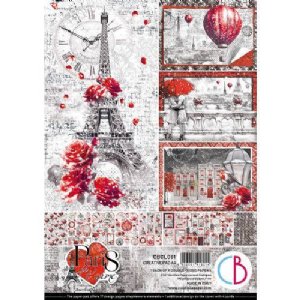 Ciao Bella - 6X6 Deluxe Paper - Je T'aime
