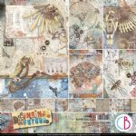Ciao Bella - 8X8 Paper Pad - Engine Of The Future
