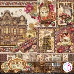 Ciao Bella - 12X12 Paper Pad - Chocolate Wanderlust