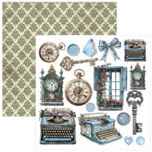 Ciao Bella - 6X6 Paper Pad - Bohemian Burgundy