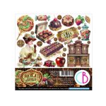 Ciao Bella - 6X6 Paper Pad - Chocolate Wanderlust