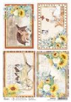 Ciao Bella - A4 Rice Paper - Country Life Cards