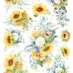 Ciao Bella - A4 Rice Paper - Life Began In A Garden