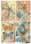 Ciao Bella - A4 Rice Paper - Espirit De Voyage Cards