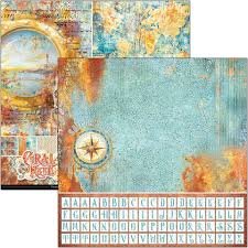 Ciao Bella - 12X12 Paper Pad - Coral Reef