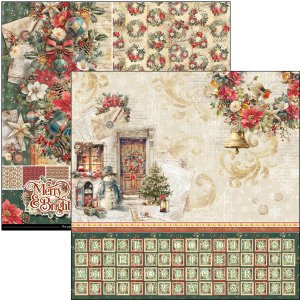Ciao Bella - 12X12 Paper Pad - Merry & Bright