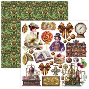 Ciao Bella - 6X6 Paper Pad - Chocolate Wanderlust