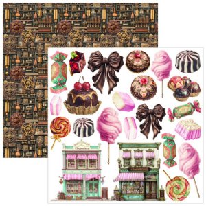 Ciao Bella - 6X6 Paper Pad - Chocolate Wanderlust