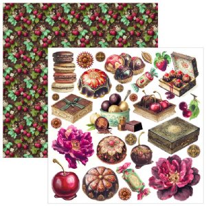 Ciao Bella - 6X6 Paper Pad - Chocolate Wanderlust