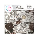 Ciao Bella - 6X6 Pad - London's Calling Deluxe Silver Paper