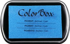 Colorbox Pigment Ink - Stamp pad - Cyan