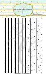 Colorado Craft Company - Anita Jeram - Clear Stamp -  Stripes & Dots Background