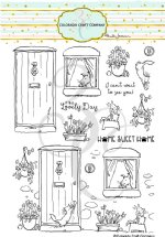 Colorado Craft Company - Anita Jeram - Clear Stamp - Home Sweet Home