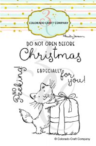 Anita Jeram - Clear Stamp - No Peeking