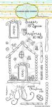 Anita Jeram - Clear Stamp - Gingerbread House