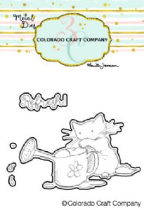 Colorado Craft Company - Anita Jeram - Mini Die - Watering Can