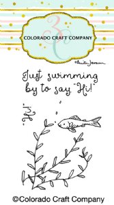 Anita Jeram - Clear Stamp - Swimming By