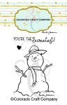 Colorado Craft Company - Anitia Jeram - Clear Stamp - Sweetest Snowman