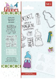 Crafter's Companion - Stamps, Dies & Stencil Set - Gnome Child