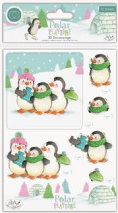 Craft Consortium - 3D Decoupage Set - Polar Playtime