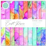 Craft Consortium - 6X6 Papers Pad - Ink Drops - Candy