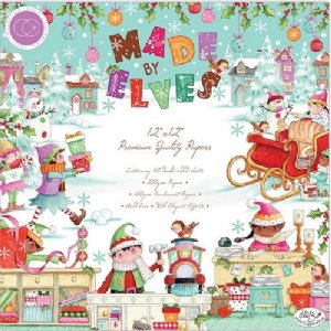Craft Consortium - 12X12 Paper Pad - Made by Elves
