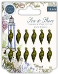 Craft Consortium - Metal Charms - Sea & Shore - Shells