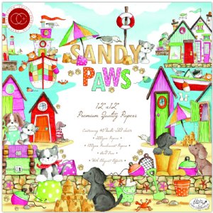 Craft Consortium - 12X12 Paper Pad - Sandy Paws