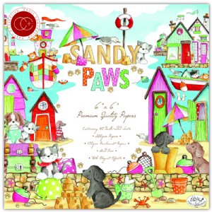 Craft Consortium - 6X6 Paper Pad - Sandy Paws