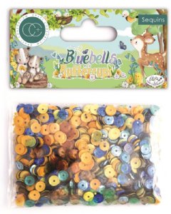 Craft Consortium - Sequins - Bluebells and Buttercups