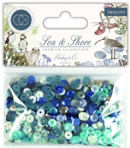 Craft Consortium - Sequins - Sea & Shore