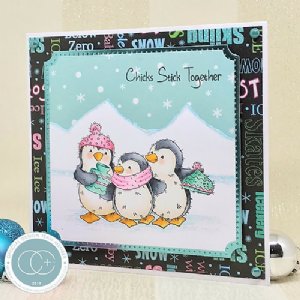 Craft Consortium - Clear Stamp - Polar Playtime - BFF