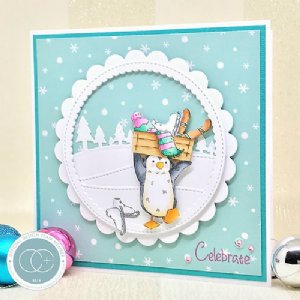 Craft Consortium - Clear Stamp - Polar Playtime