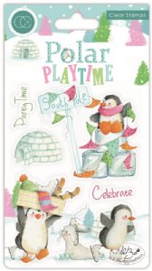 Craft Consortium - Clear Stamp - Polar Playtime