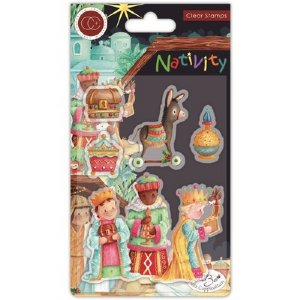 Craft Consortium - Clear Stamp - Nativity - Three Wise Men