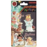 Craft Consortium - Clear Stamp - Nativity - Angels